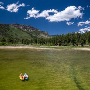 Stand Up Paddleboarding (SUP) at Haviland Lake During Spring