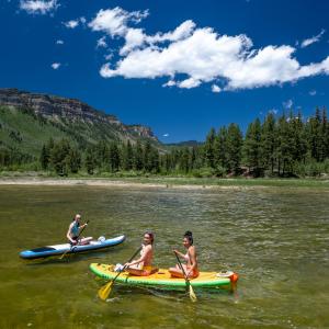 Stand Up Paddleboarding (SUP) at Haviland Lake During Spring