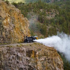 Durango Train During Fall Photo Train Event