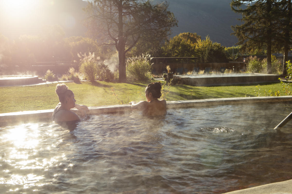 Durango Hot Springs During the Fall