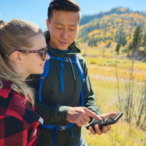 Hiking in the Lemon Reservoir Area During Fall