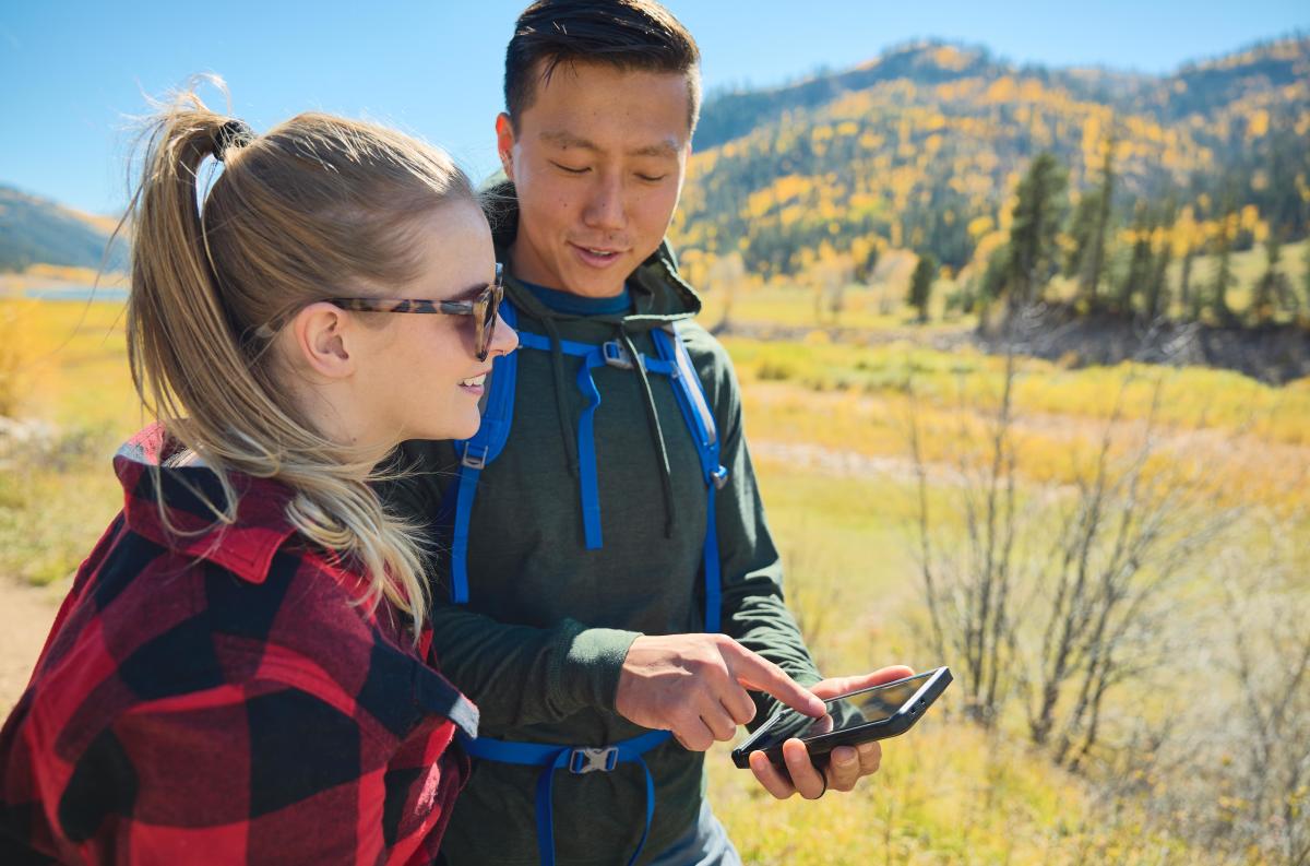 Hiking in the Lemon Reservoir Area During Fall