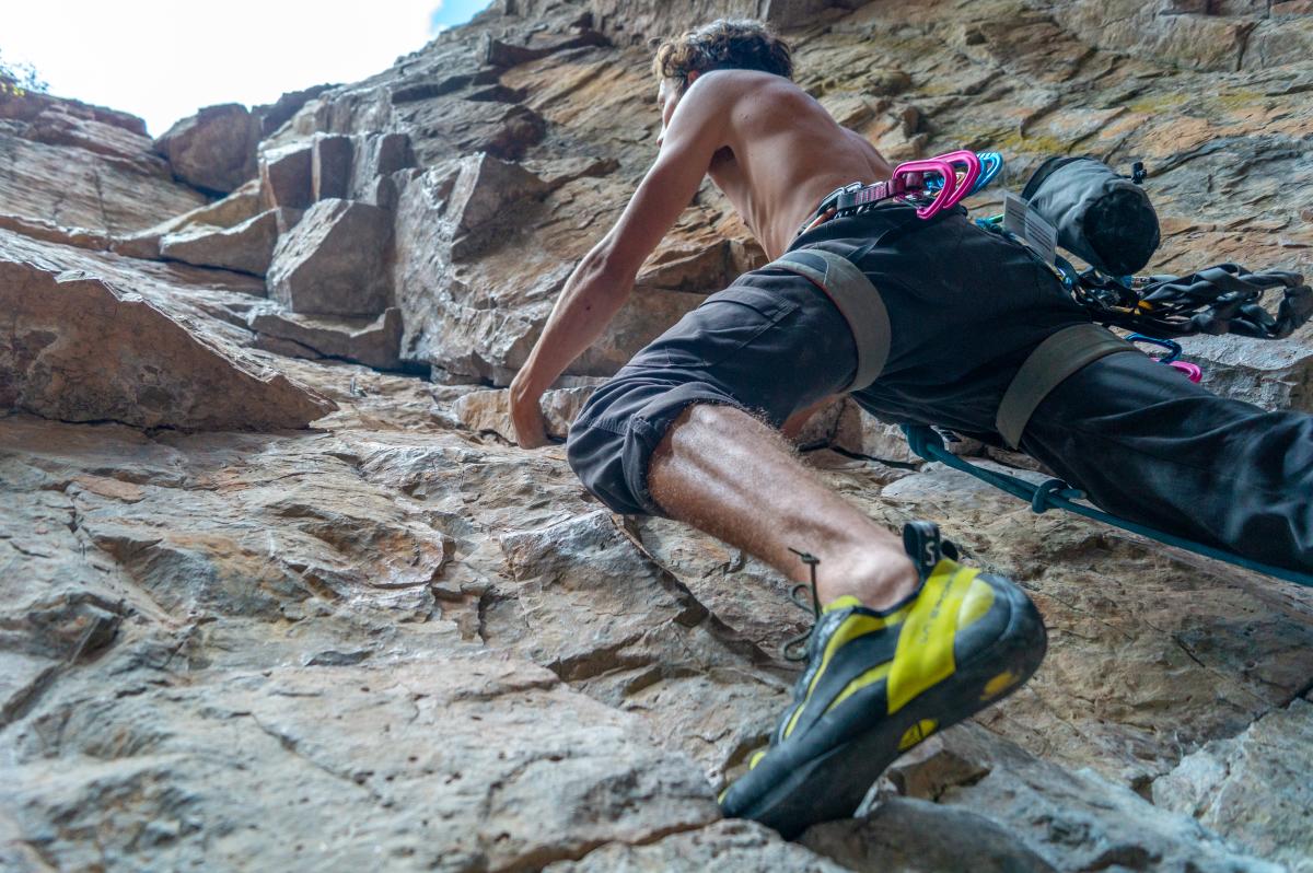 Climbing at Cascade Creek/Canyon During the Fall