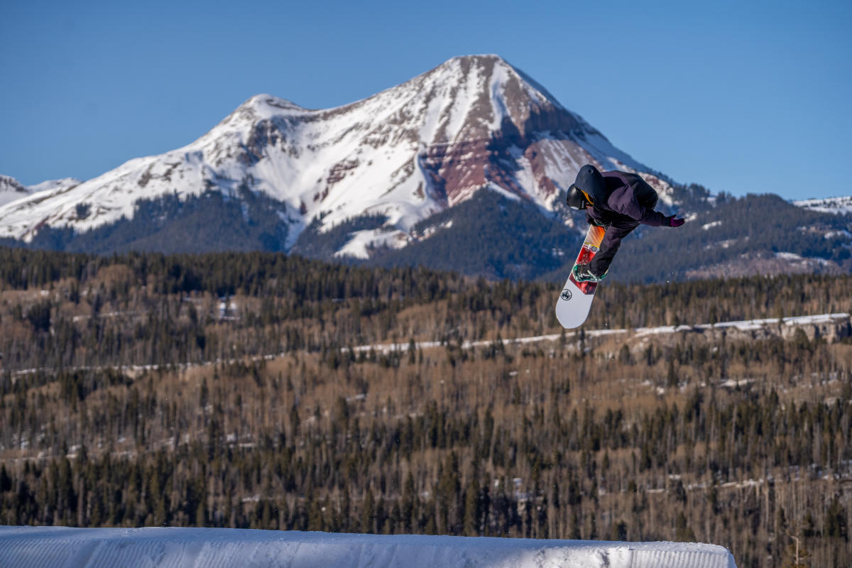 Alpine Glow Skiing and Snowboarding Shoot at Purgatory During Winter