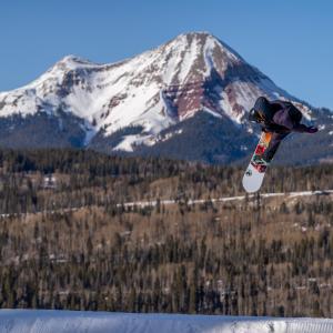 Alpine Glow Skiing and Snowboarding Shoot at Purgatory During Winter