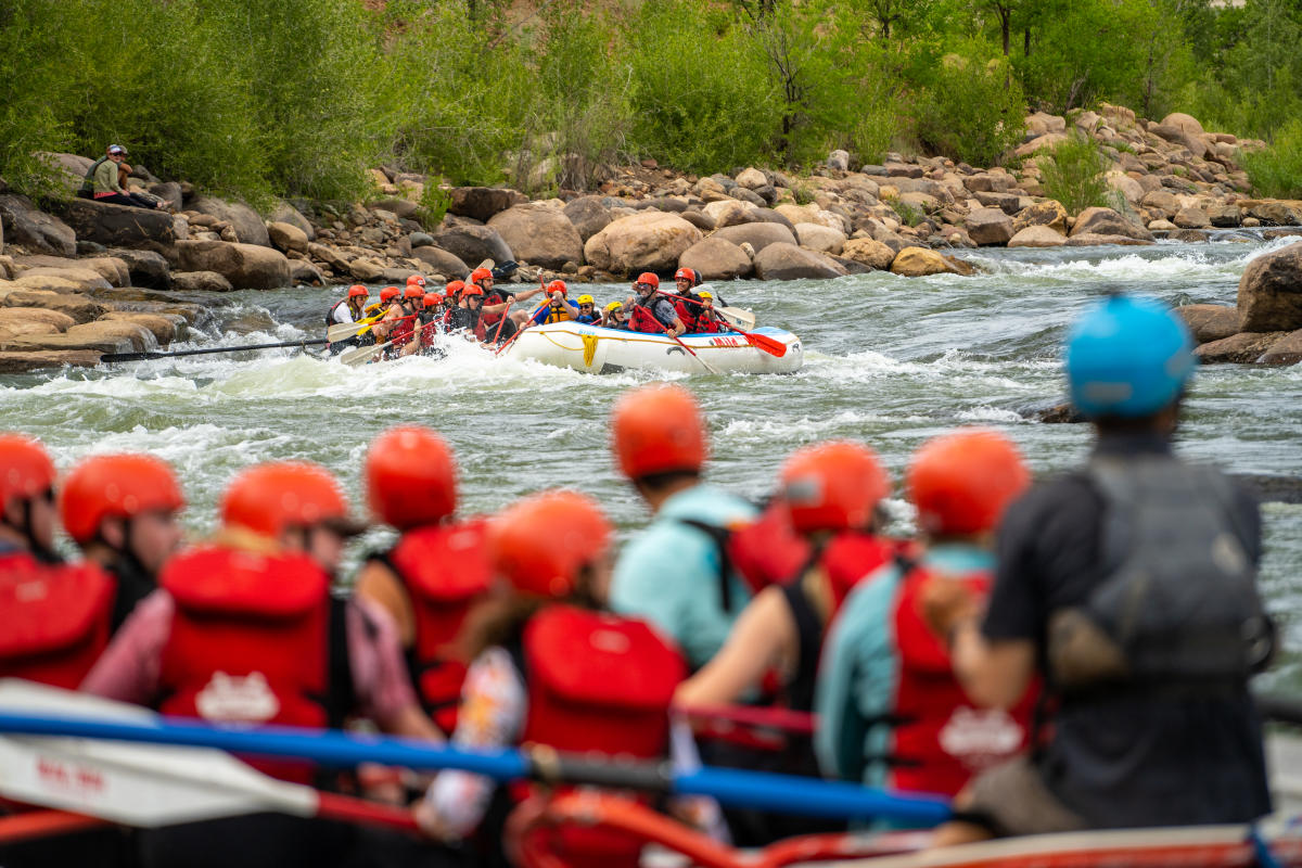 Rafting During Animas River Days During Spring