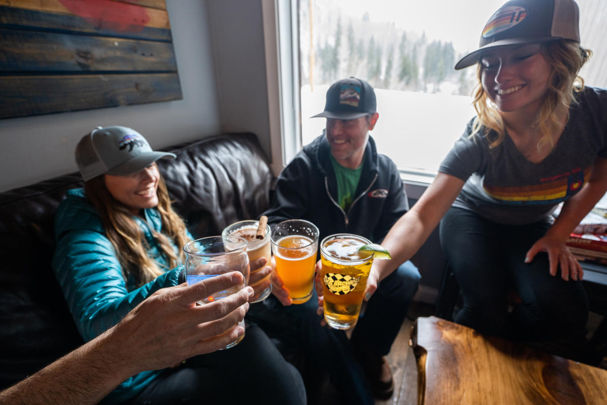 Beers at the Nugget Mountain Bar