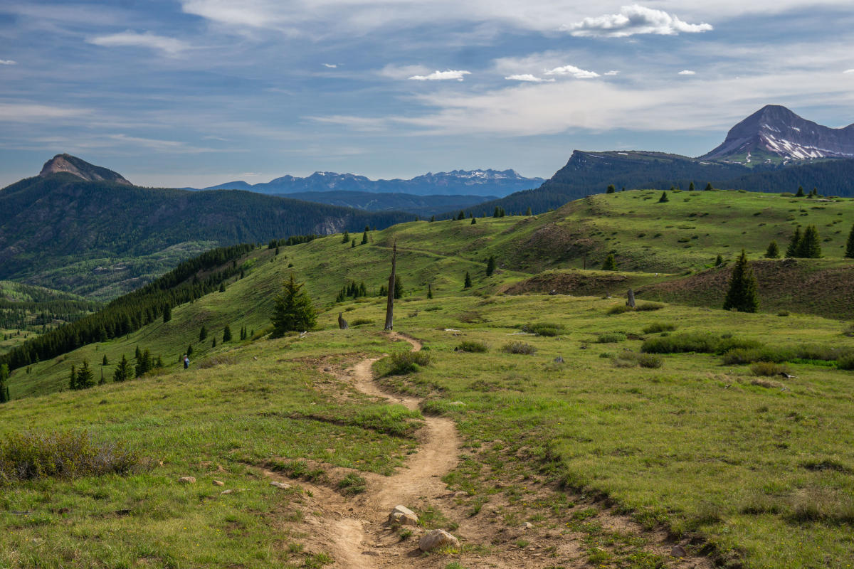 Little Molas Lake Colorado Trail Hiking Durango, CO