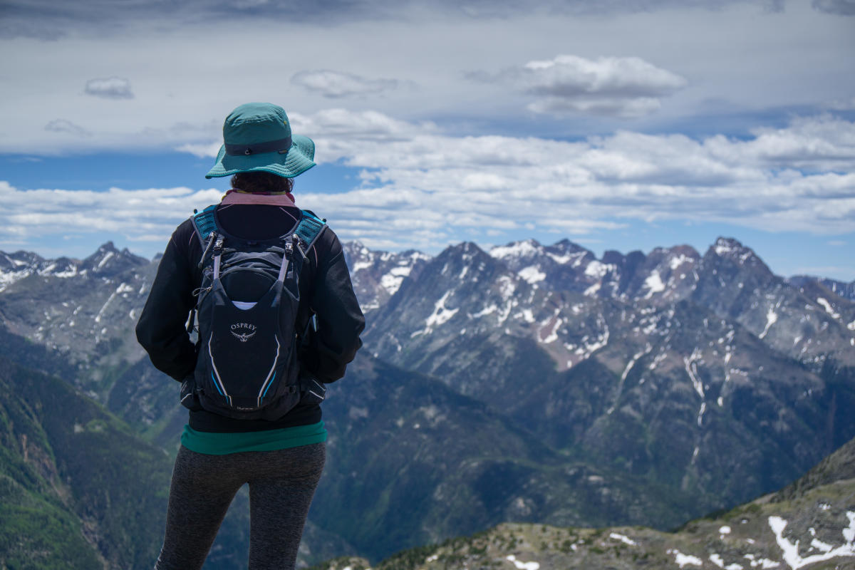 Hike and Summit 14er, Mt. Eolus, Durango, CO