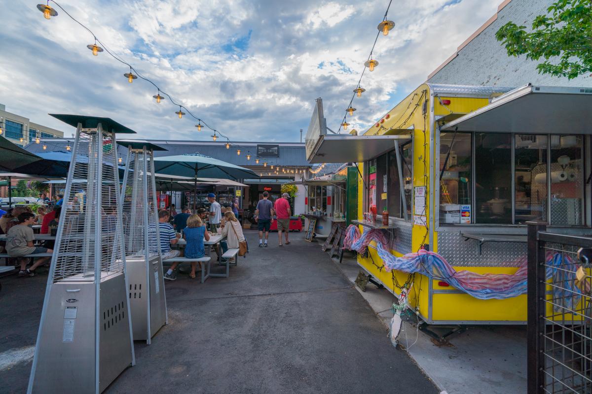 Food Trucks at 11th Street Station Durango, CO