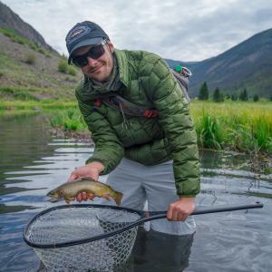 Fishing at Lemon Reservoir, Durango, CO