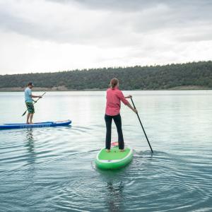 Paddleboarding SUPing Lake Nighthorse Durango CO