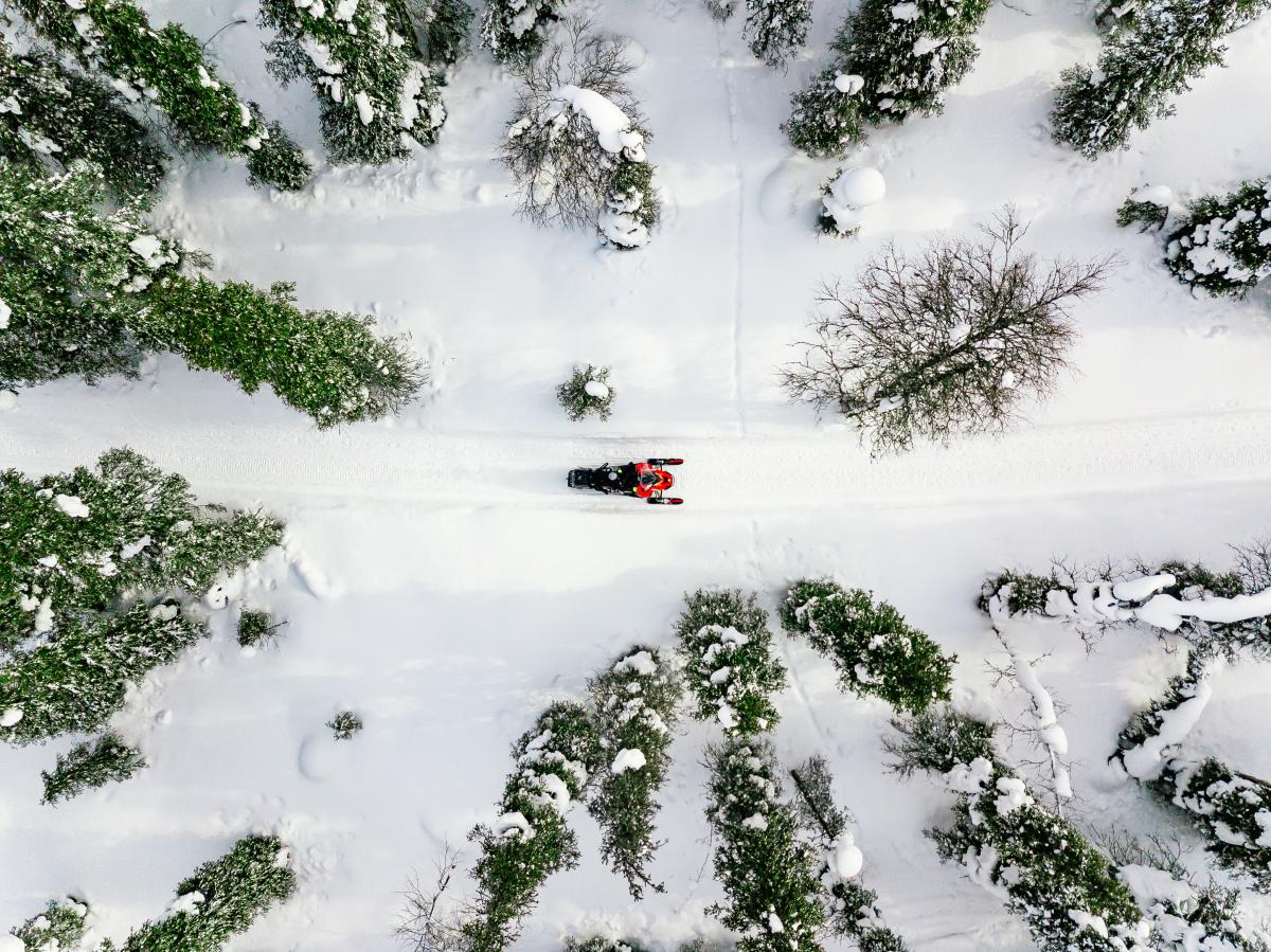 Snowmobiling in Durango