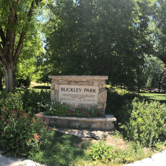 Buckley Park Sign