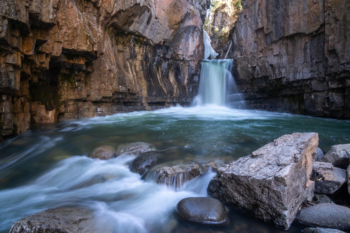 Cascade Canyon, Lower Cascade Creek Falls, Durango, CO