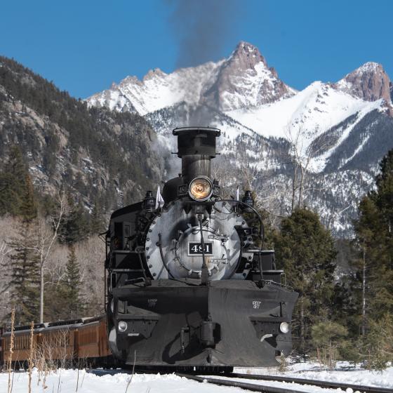 D&SNGRR Winter Train