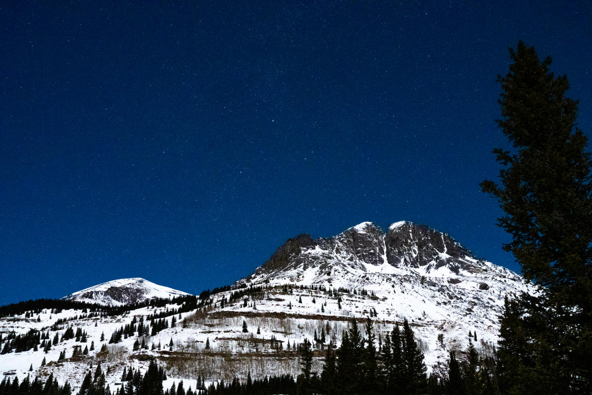 Stars at Grand Turk Mountain Near Molas Pass