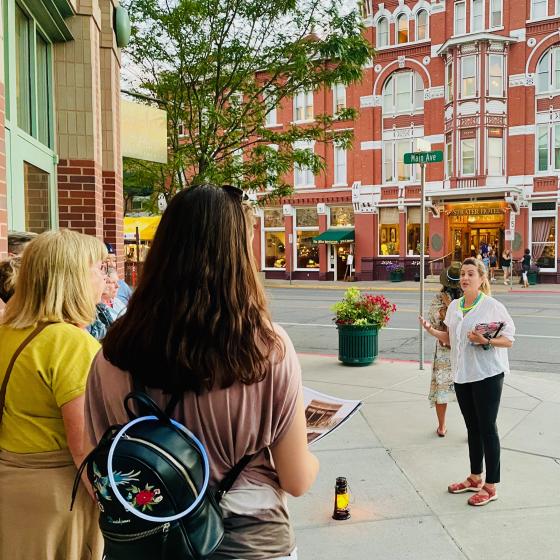 Strater Hotel Stop on Hauntings & History Ghost Tour