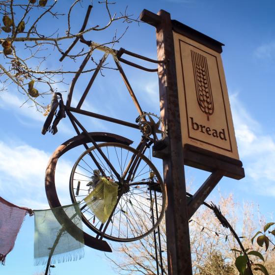 Famous Bread sign