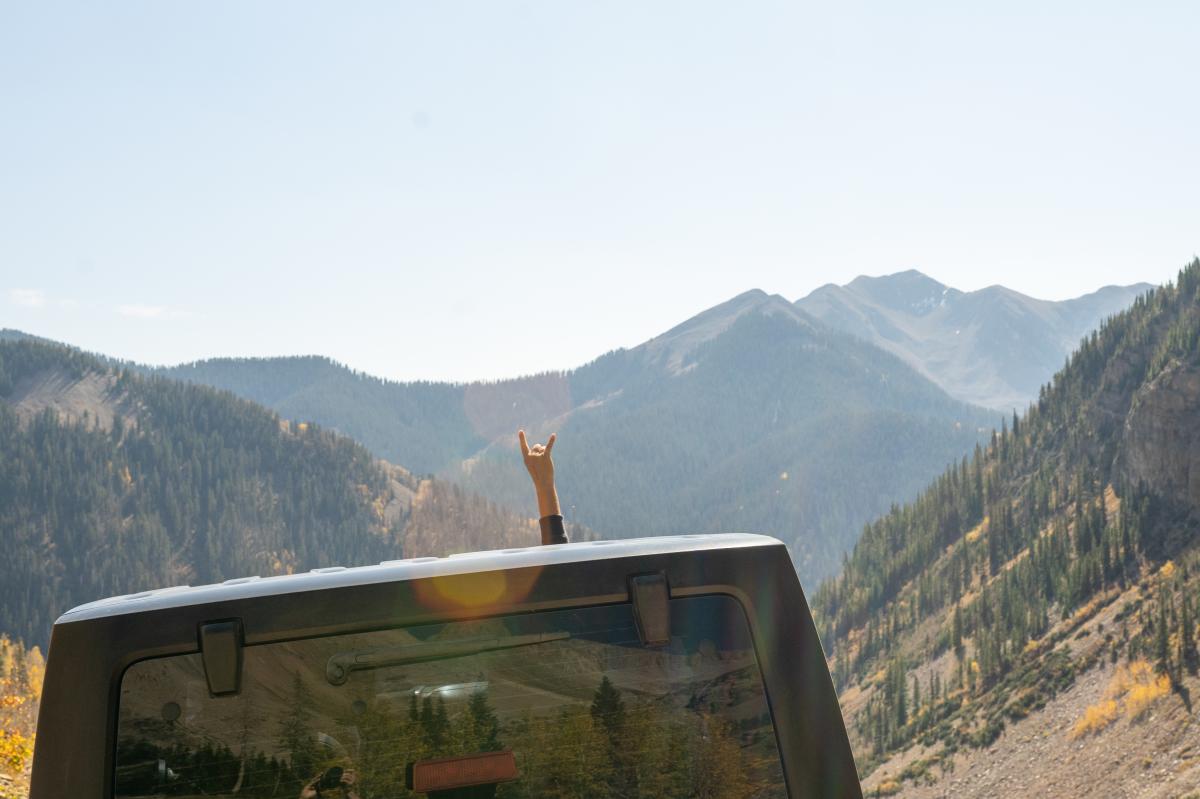 Jeeping in La Plata Canyon, Durango, CO