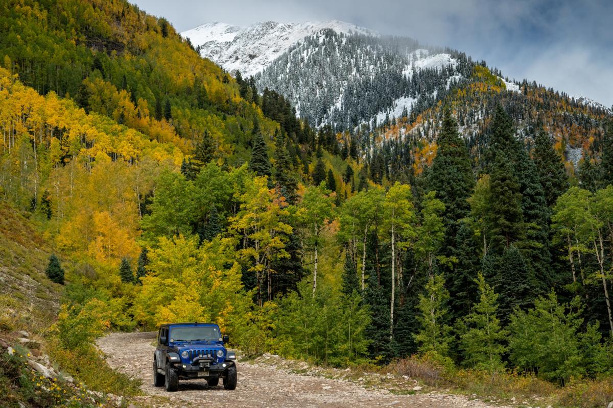 La Plata Canyon and Mountains in the Fall