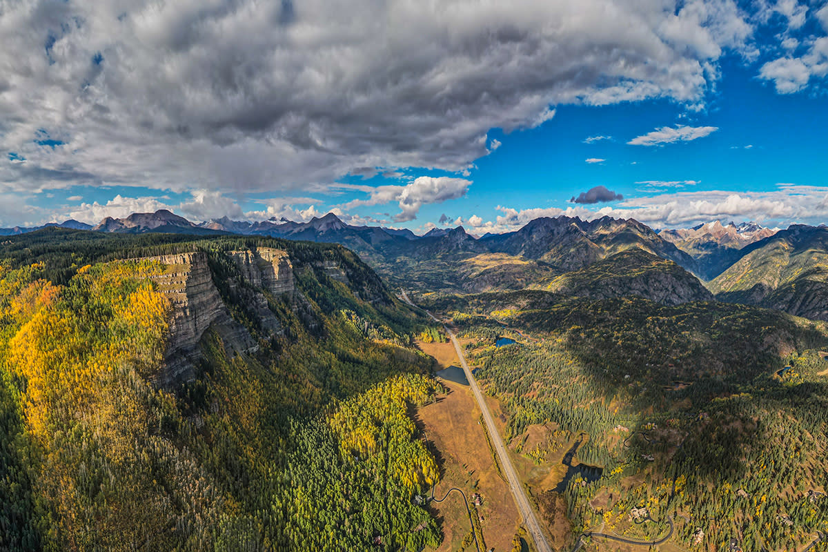 Highway 550 During the Fall