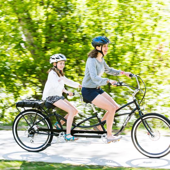 Mother Daughter ebike ride