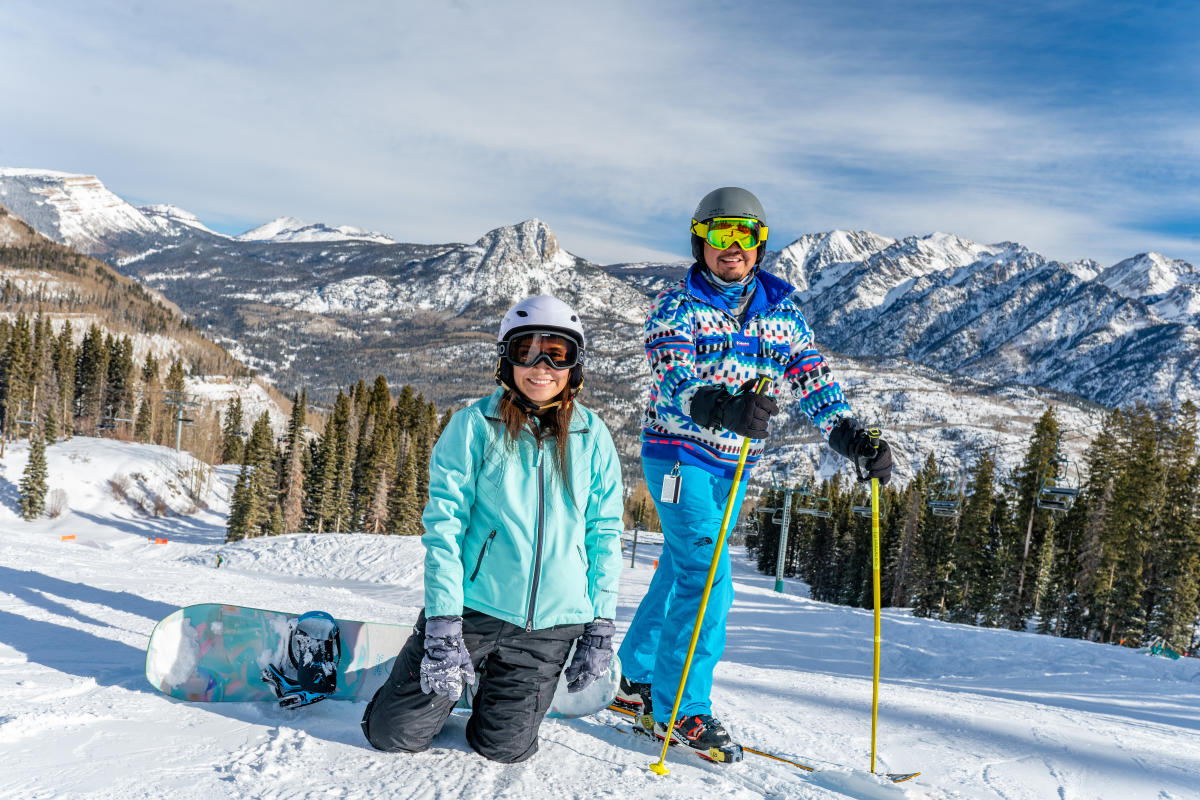 Skiing at Purgatory Resort During Winter