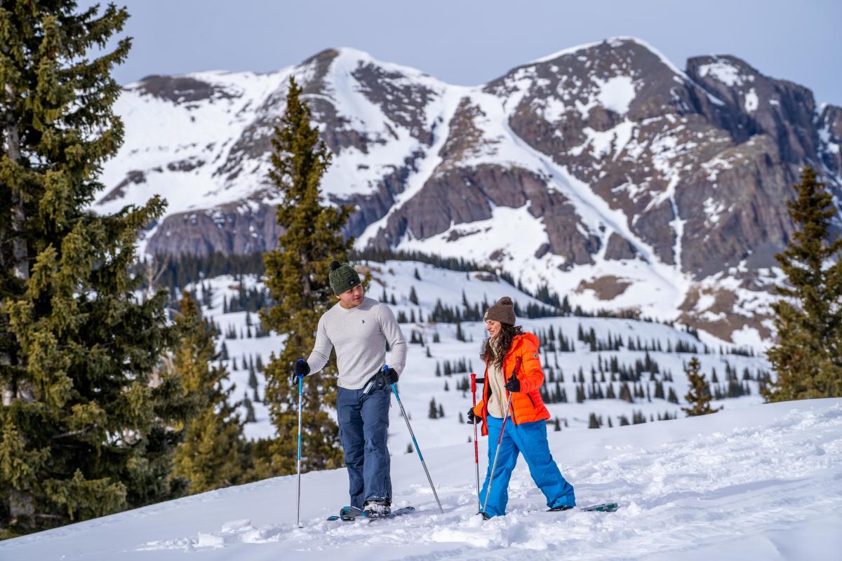 Snowshoeing Molas Pass