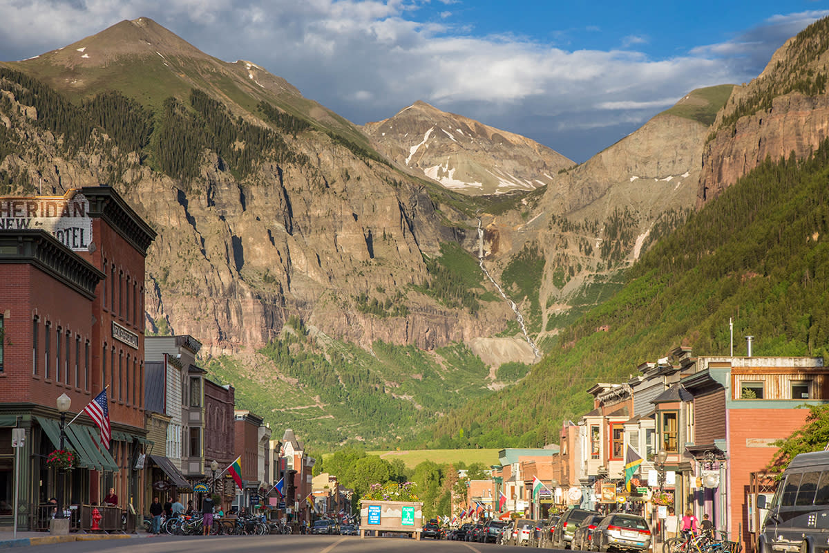 Telluride Colorado During the Spring