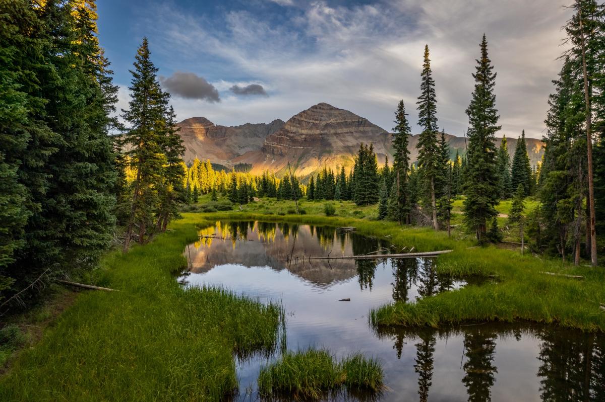 Twin Lakes Outside of La Plata Canyon During Summer