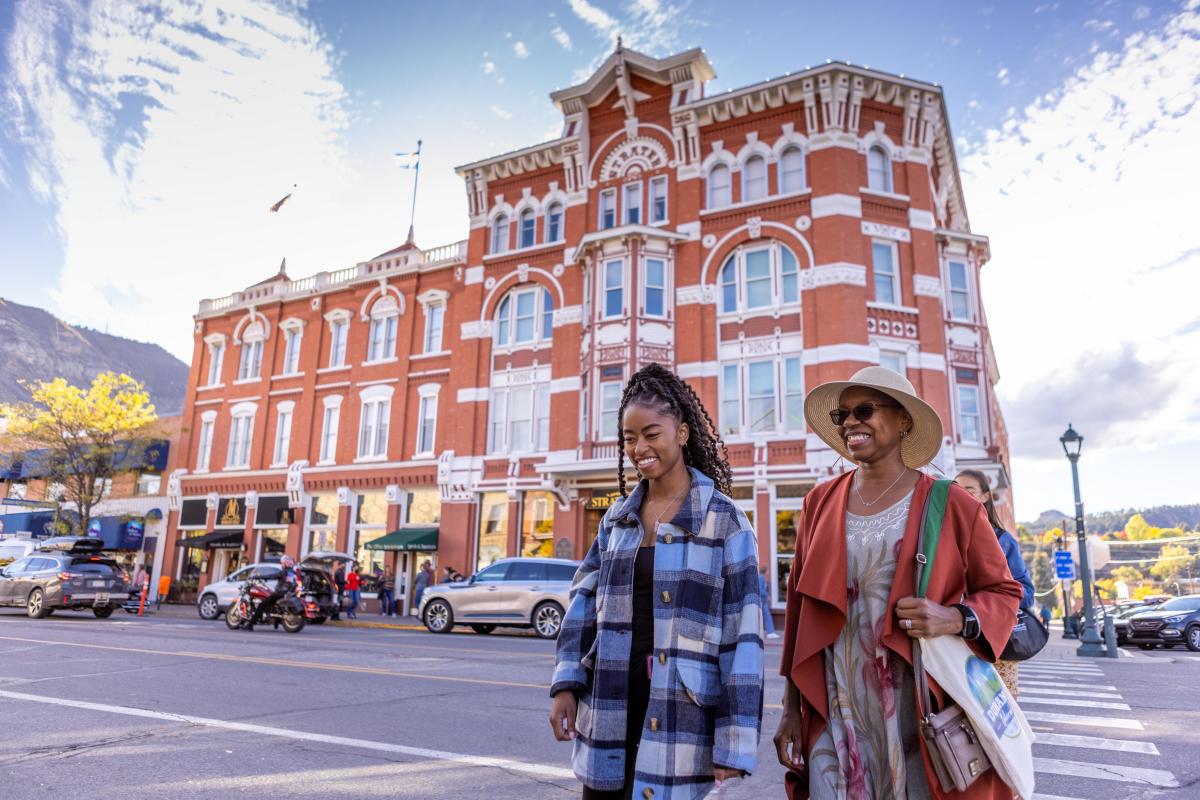 Shopping in downtown Durango