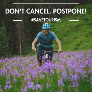 Don't Cancel Postpone Visit Durango Graphic