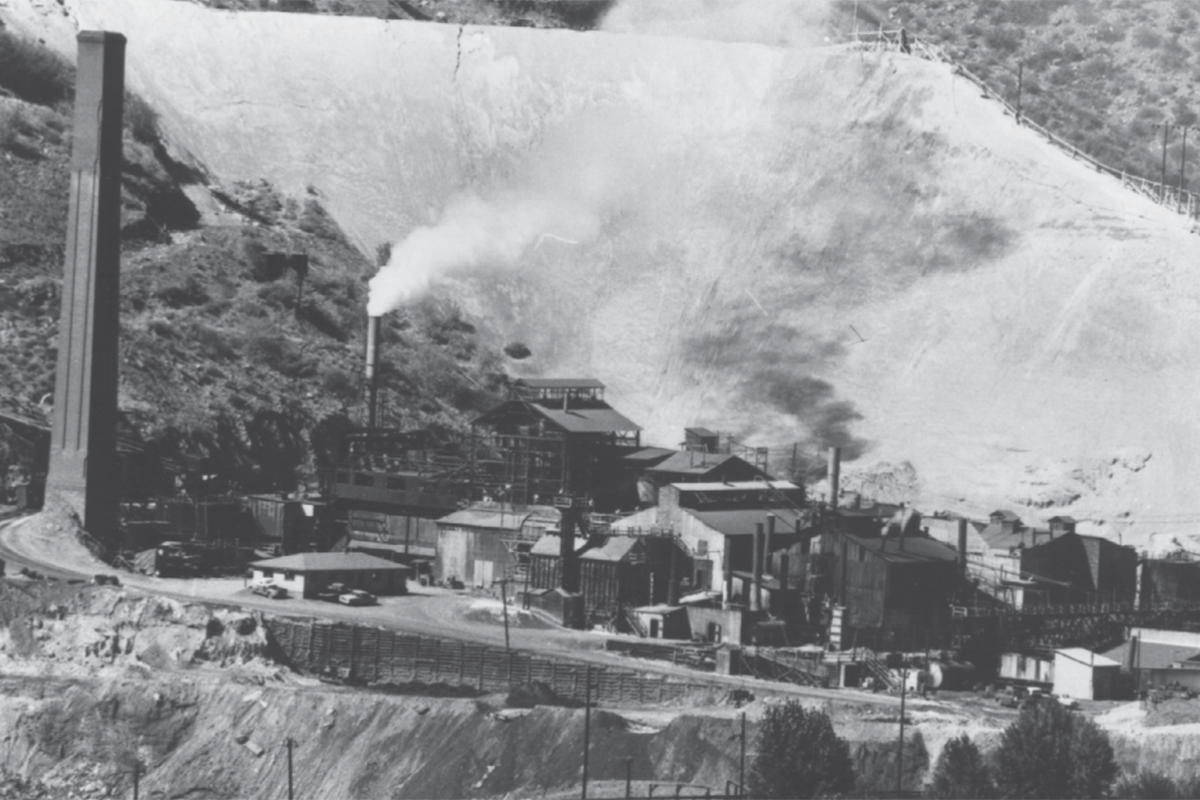 Uranium Mill at Smelter Mountain in Durango, Colorado