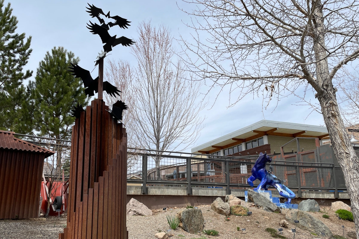 Sculpture Art at the Durango Botanic Gardens